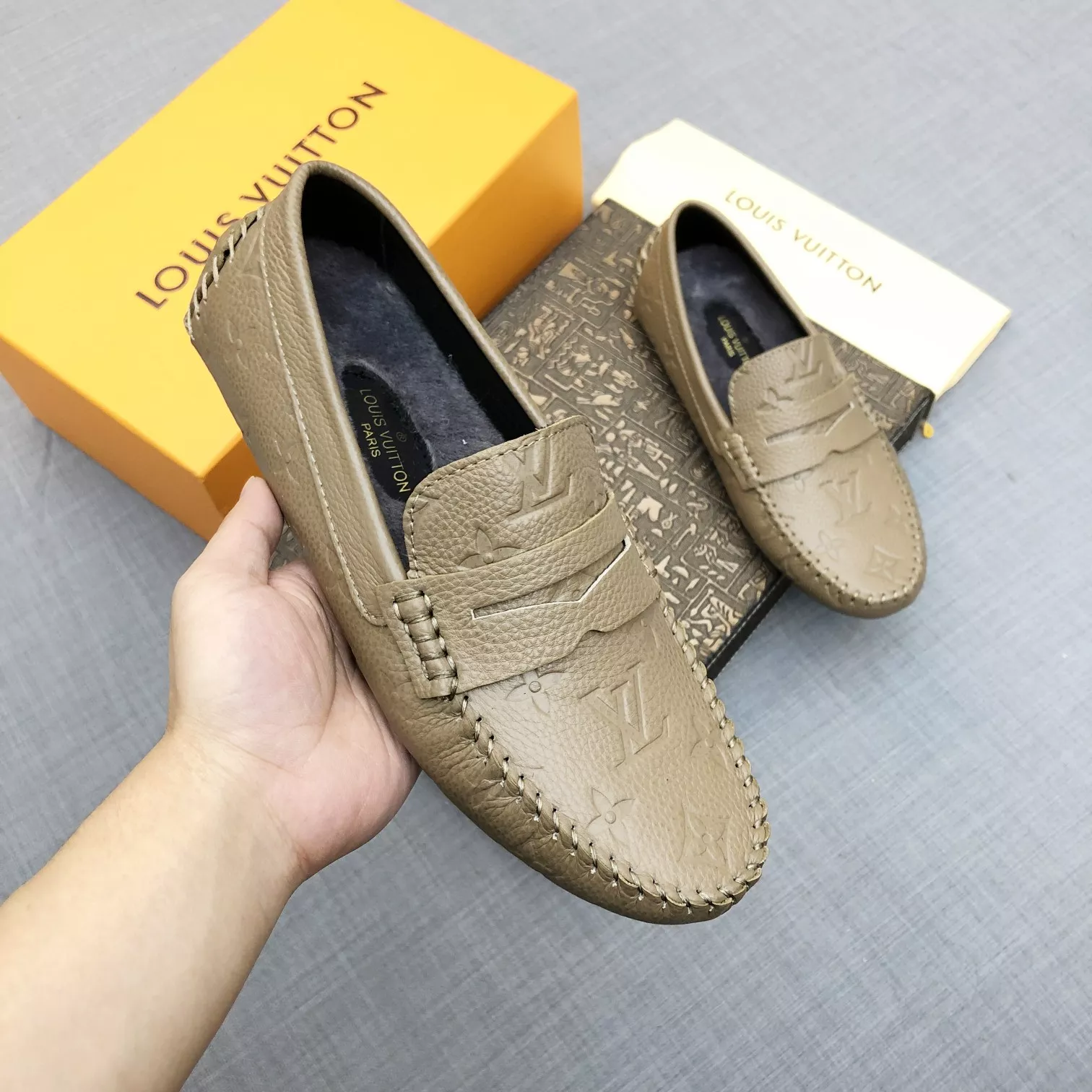 louis vuitton lv oxfords chaussures pour homme s_12747362